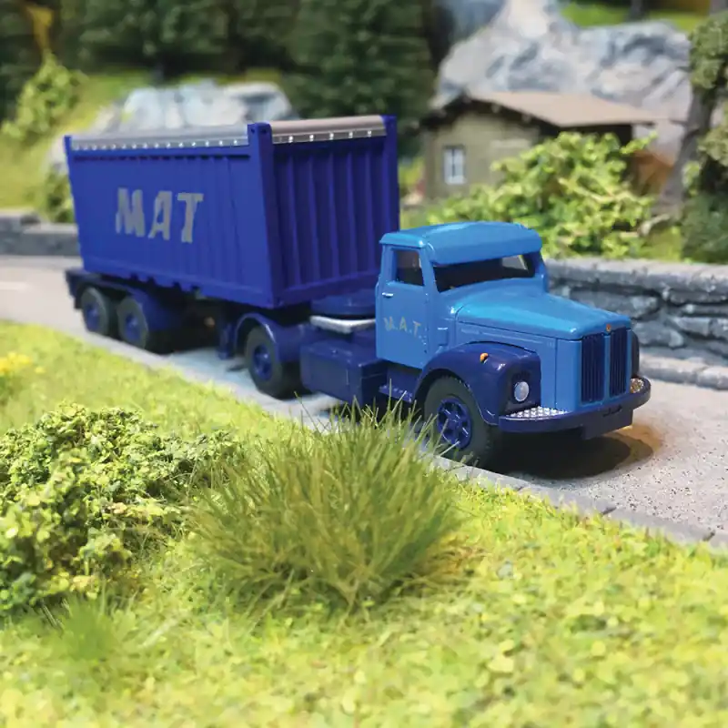 Camion Transport de Container Scania - WIKING 52604 - HO 1/87 Produit De Marque