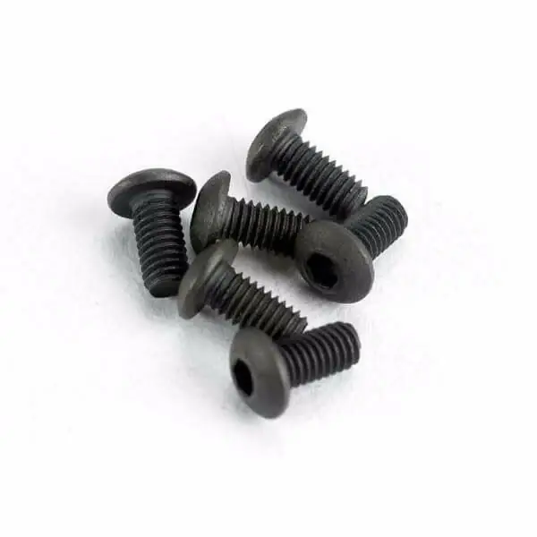 6 Vis BHC tête bombée M3x6 Traxxas 2575 Seulement Aujourd'hui