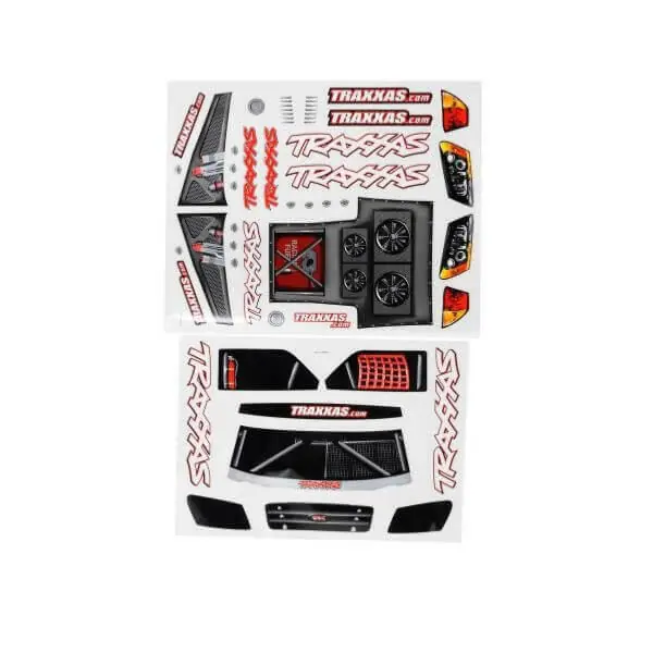Offre Exclusive Traxxas 5813 Planche autocollants Slash