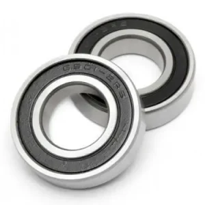 2 Roulements à billes 12x24x6mm B089 Pas Cher