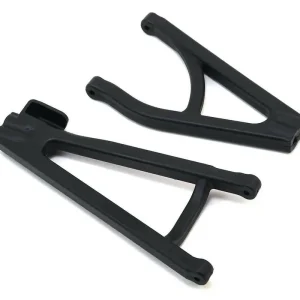 2 Triangles de suspension arrière droit inf/sup renforcés - Traxxas 8633 - Noir Quantité Limitée
