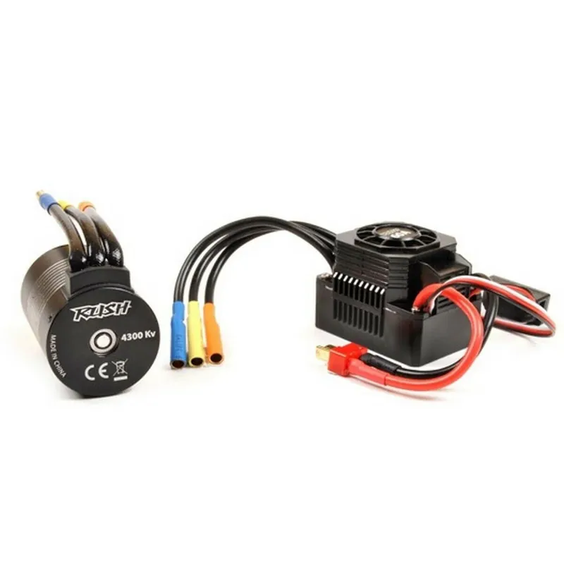 Combo Variateur et moteur brushless 1/10 Piste 4300KV T2M T4900743 Axe 3,175mm Offre Exclusive
