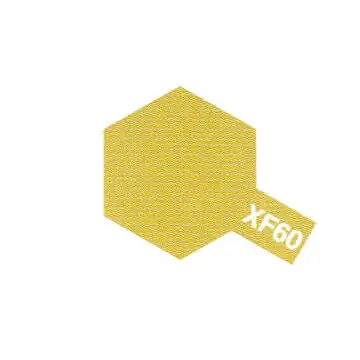 Peinture Acrylique Maquette XF60 Jaune Foncé mat - Tamiya 81760 Nouveauté