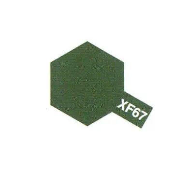 Peinture Acrylique Maquette XF67 Vert OTAN mat - Tamiya 81767 - Expédition Rapide