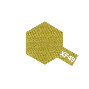 Peinture Acrylique Maquette XF49 Kaki mat - Tamiya 81749 - Nouvel Arrivage