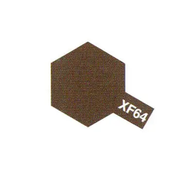 Marque Peinture Acrylique Maquette XF64 rouge Brun mat - Tamiya 81764 -