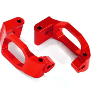 2 Etriers de fusées Gauche et Droit Alu Anodisés Rouge Traxxas Maxx - Traxxas 8932R Commander Maintenant