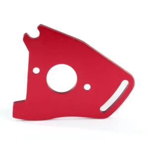 Plaque alu support moteur Rustler/Slash 4x4 - Rouge - Traxxas 7490R Achetez Aujourd'hui