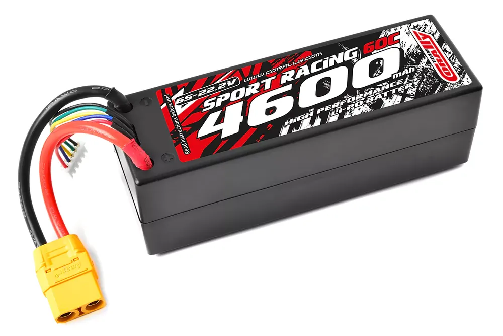 Batterie Lipo 6S Sport Racing 4600mah 22,2V 50C prise XT90 Commande En Gros