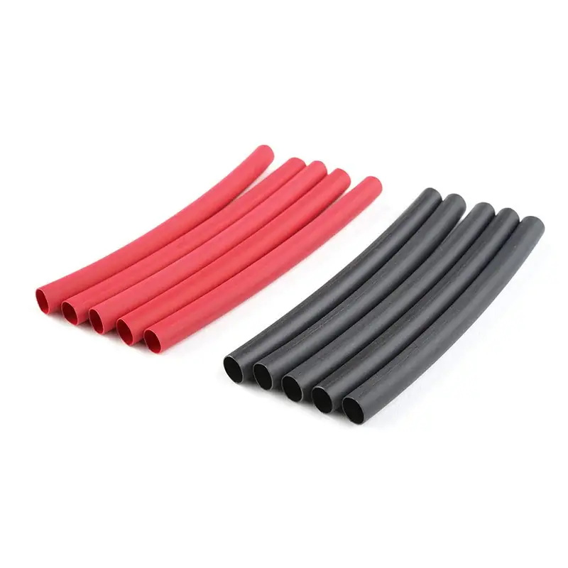 Soldes Team Corally - Gaine thermo - 4.7mm - Rouge + Noir - 10 pcs - C-50222