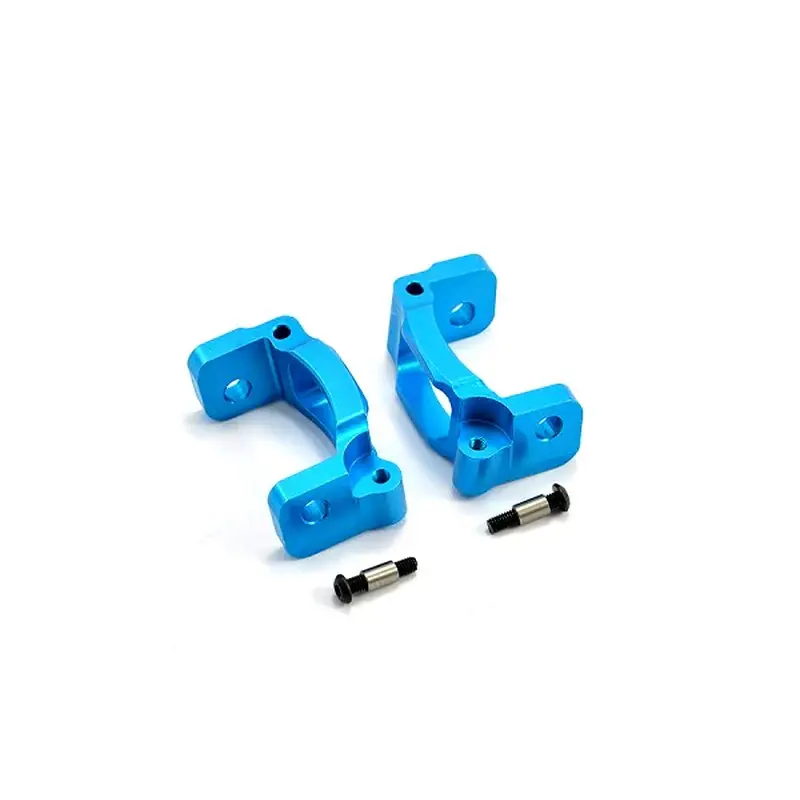 Bon Plan 2 Etriers Avant Alu Bleu Pour Tamiya TT02 (x2) - FTTA035B