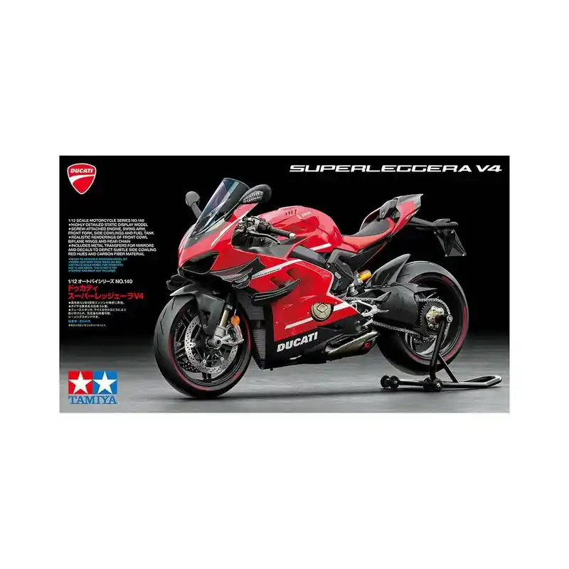 Nouvel Arrivage Maquette moto Ducati Superleggera V4 - Tamiya 14140 - 1/12