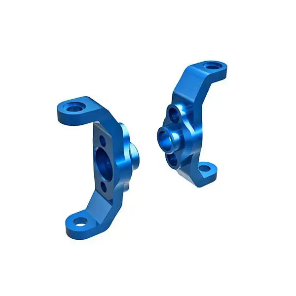 Prix Choc Traxxas 9733 Etriers de fusées anodisés bleu Gauche et droite TRX4-M