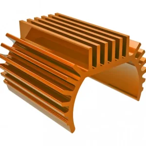 Traxxas 9793-ORNG Radiateur moteur titan 180 anodisé orange Trx-4m Must-Have