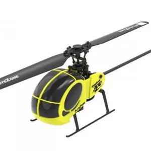 Meilleure Vente Hélicoptère RC mono pale Hughes 300 RTF jaune 15491