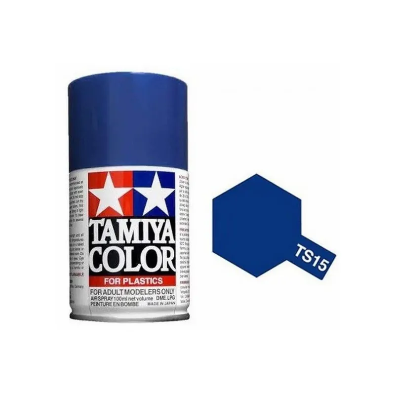 Produit De Marque Peinture maquette TS15 bleu brillant - 85015