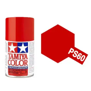 Peinture Lexan PS60 rouge mica - Tamiya 86060 Prix Bas