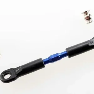 Biellettes complet 69mm Aluminium Bleu - Traxxas 3737A Commander Vite