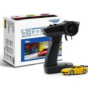 Bon Marché Turbo Racing Micro Sport 1/76ème jaune RTR- TB-C71