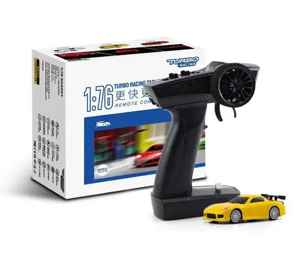 Bon Marché Turbo Racing Micro Sport 1/76ème jaune RTR- TB-C71