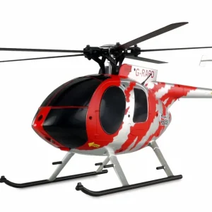 Promotion Saisonnière Hélicoptère RC AFX MD500E Brushless 325mm 6 voies rouge