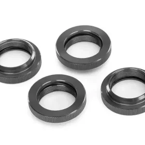 Meilleur Prix Bagues d‘amortisseur réglables GTX aluminium gris (x4) - Traxxas 7767