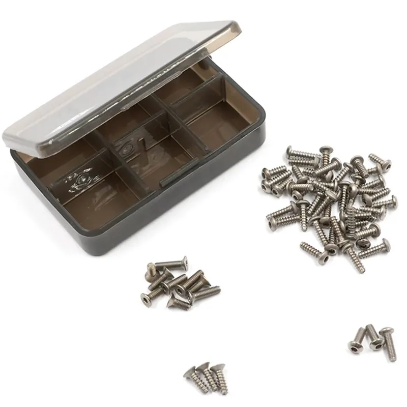 Prix Bas Ensemble de vis en titane assorties avec boîte pour Tamiya TT-02B