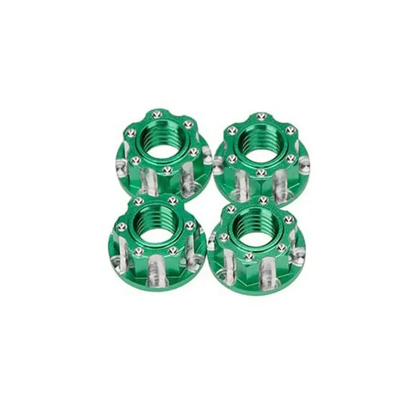 Must-Have Écrou de roue Alu M4 dentelé vert