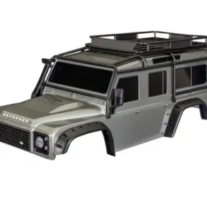 Traxxas Carrosserie Land Rover Defender TRX4 Clipless 8050 grise Jusqu'à Épuisement Des Stocks