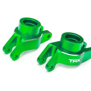 Dernier Modèle Porte-fusées arrière en aluminium vert (paire) Maxx, Maxx Slash - Traxxas 10252-GRN