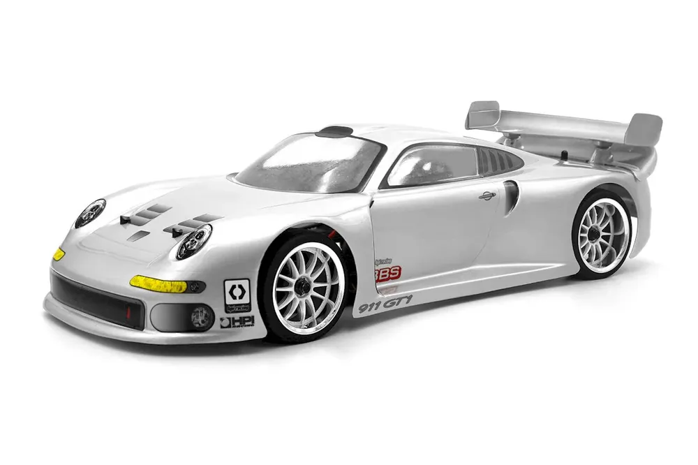 HPI 160793 Carrosserie transparente 200mm 911 Porsche GT1 Meilleur Prix