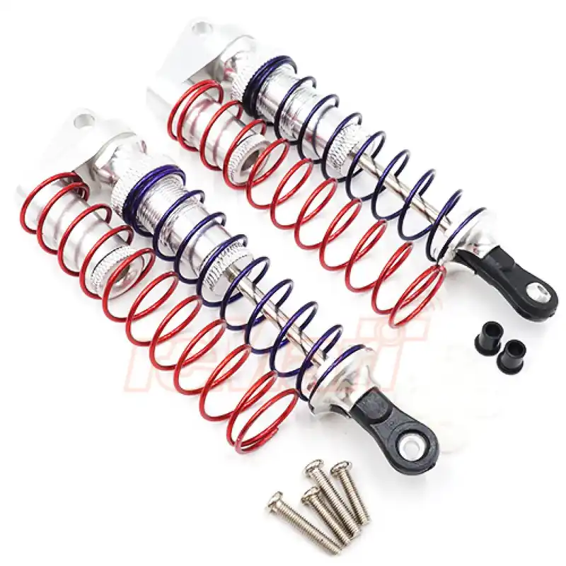 Amortisseurs en alliage de 110 mm (argent) pour T-Maxx / E-Maxx Expédition Rapide