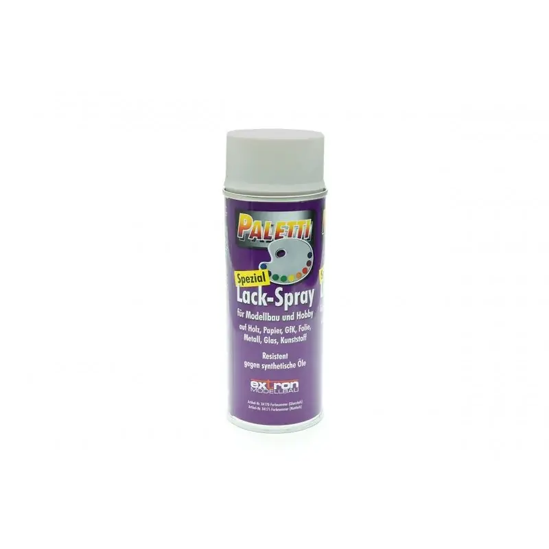 Livraison Express Peinture aérosol brillant gris clair 400ml Paletti - RAL7035