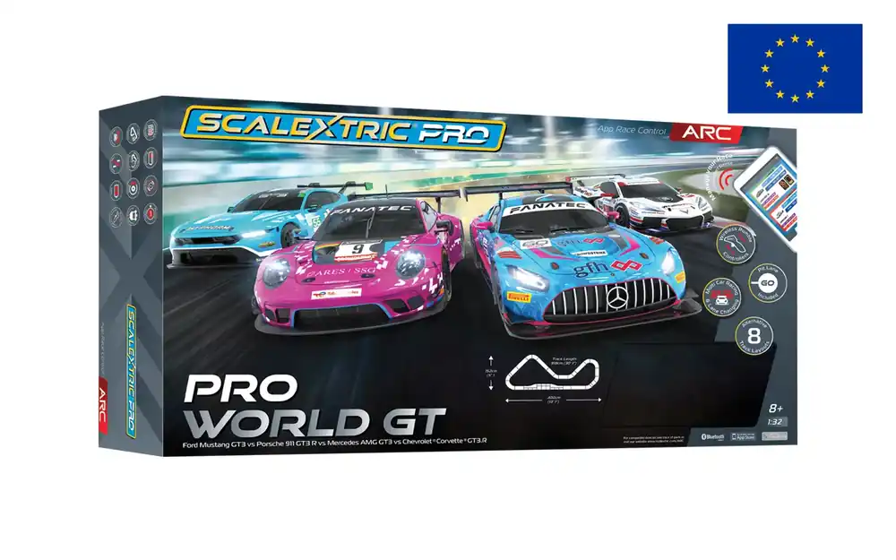 Scalextric C1462P Coffret World GT Authentique