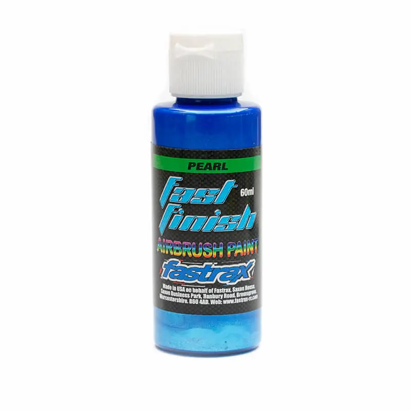 Peinture aérographe Fastrax Fast Finish bleu nacré 60 ml Retour Gratuit