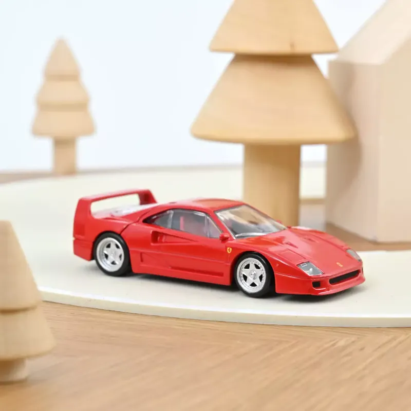 Expédié Aujourd'hui Voiture miniature 1/43 Ferrari F40 1987 Rouge Jet-car Norev 730001