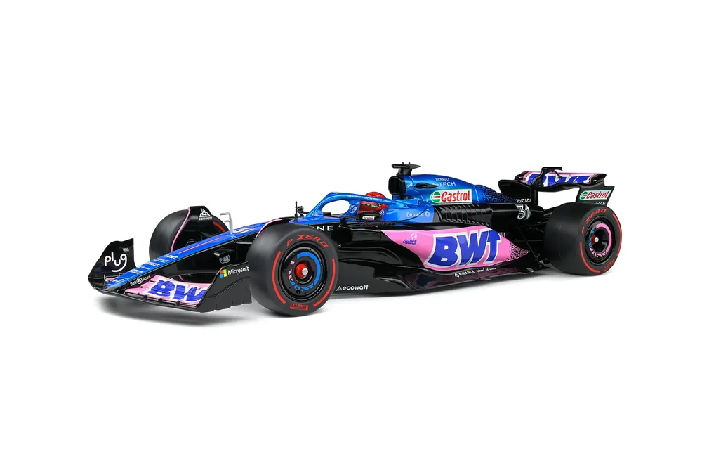 Prix Choc Solido S1811001 Voiture miniature collection 1/18 Alpine A523 – Monaco GP – 2023 – E.OCON