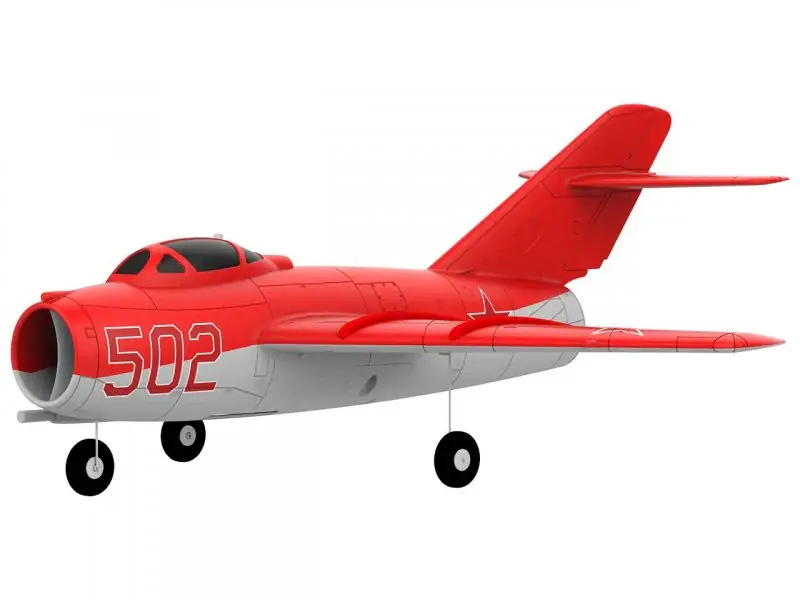 Avion 420mm MiG 15 RTF rouge - 16427 Remise