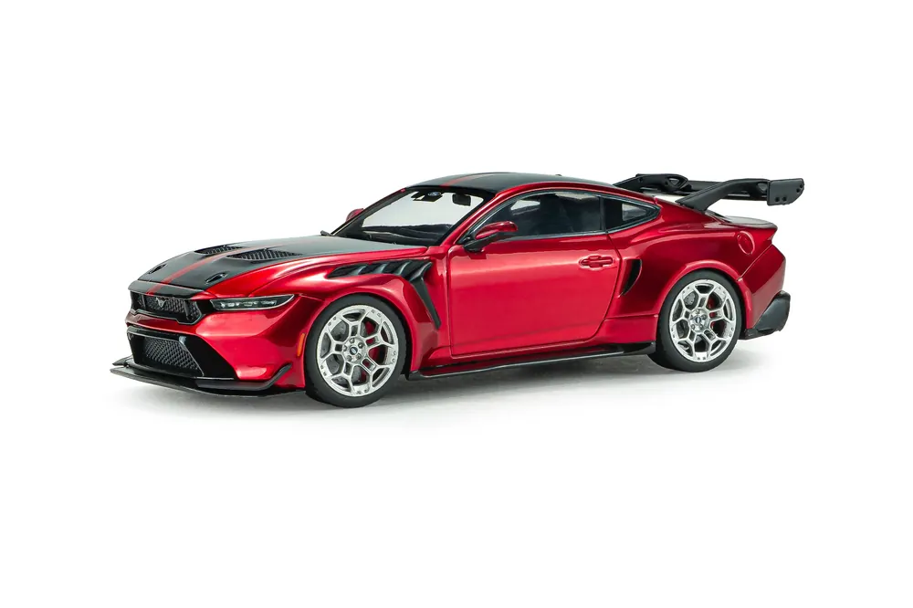 Marque Voiture miniature 1/43 Ford Mustang GTD 2025 Red Solido S4318302