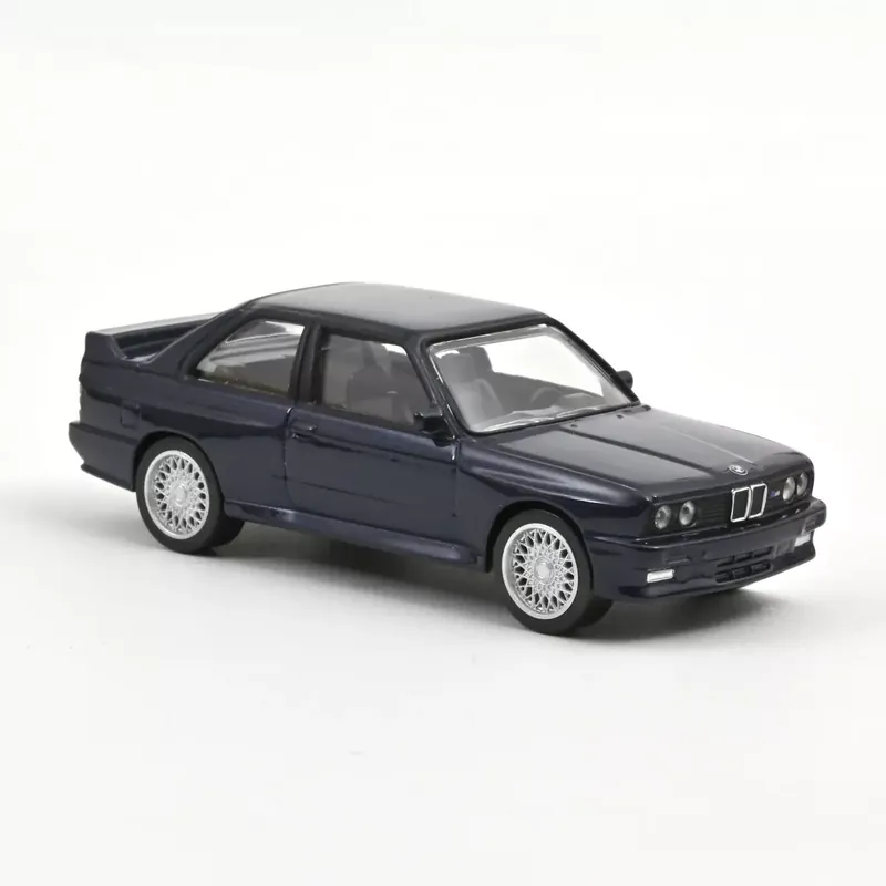 Voiture miniature 1/43 BMW M3 E30 Bleu métallisé Norev Display Meilleur Prix