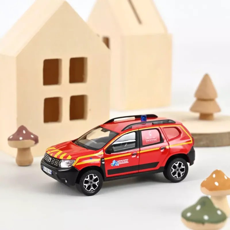 Offre Exclusive Voiture miniature collection 1/43 Dacia Duster 2020 Pompiers - VLCdG 62 Norev 509051