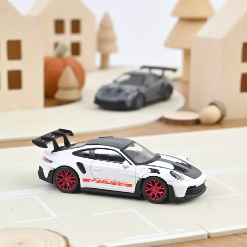 Voiture miniature 1/43 Porsche 911 GT3 RS 2022 Blanc Pack Weissach Jet-car Norev Vente Flash