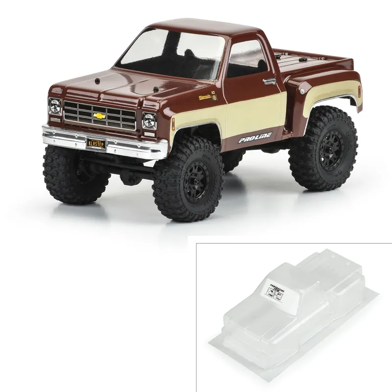 Carrosserie transparente 1/24 Chevy K-10 1978 SCX24 Offre Exclusive