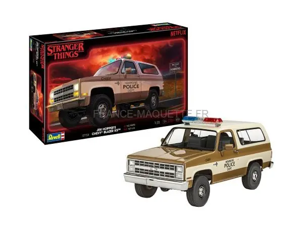 Vente Flash Model set 1985 Chevrolet K5 Blazer Stranger Things 1/25 - Revell 67724