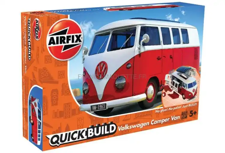 Top Vente QUICK BUILD Volkswagen Camper Van - AIRFIX J6017
