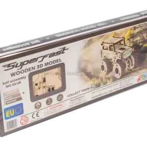 Monster Trucks Superfast - Wooden City MB014 Solde