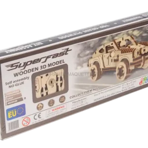 Rallye car 4 Superfast - Wooden City MB009 Certifié