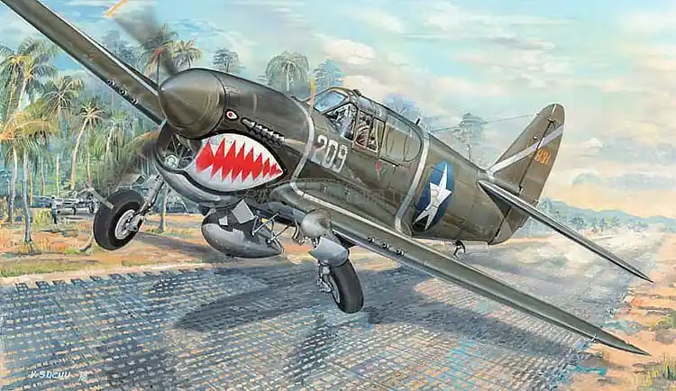 Must-Have P-40F War Hawk - Trumpeter 3227