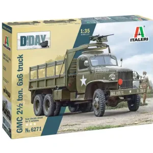 GMC 2 1/2 tonnes Camion 6x6 "D-Day" 1/35 - Italeri 6271 Remise