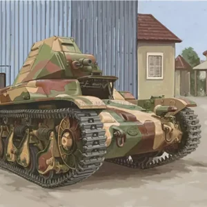 Populaire R35 français avec tourelle FCM 1/35 - Hobby Boss 83894